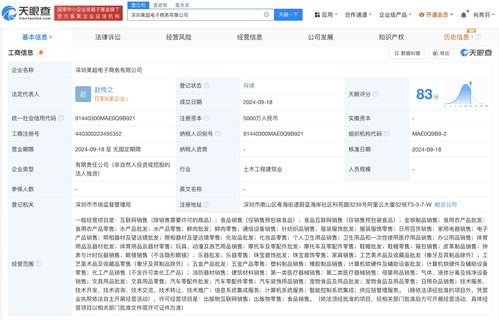 天猫深圳布局再落子 昊超电子商务公司成立，加码计算机系统服务